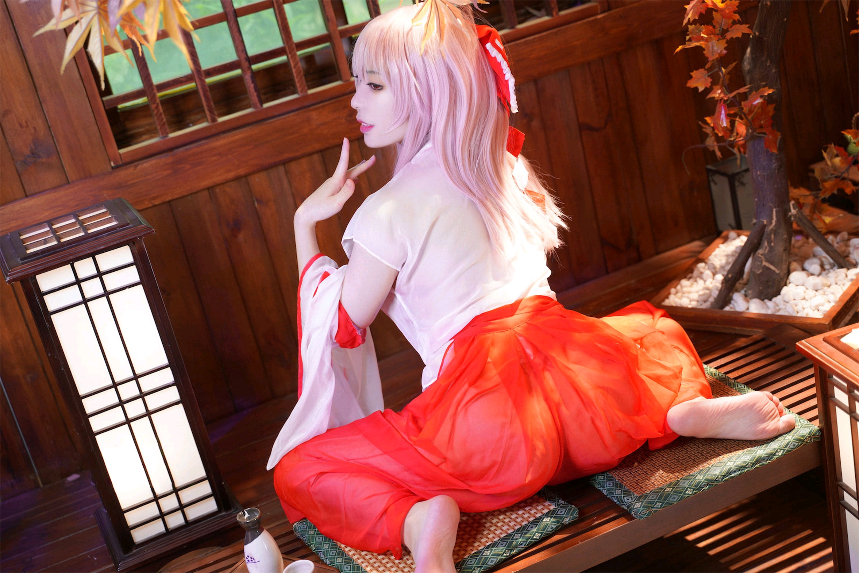 图片[1]-虎森森 – NO.027 巫女[60P]-XikXak